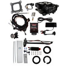 Load image into Gallery viewer, FiTech Fuel Injection 36221 Go EFI Classic Black 650 HP EFI System Master Kit