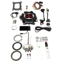 Load image into Gallery viewer, FiTech Fuel Injection 36304 Go EFI 4 600 HP Power Adder Matte Black EFI System