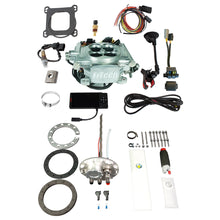 Load image into Gallery viewer, FiTech Fuel Injection 36306 Go EFI 4 600 HP Power Adder Bright Aluminum EFI System