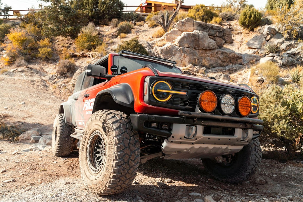 Rigid Industries 363683 360-SERIES LIGHT COVER; 9in. LAMP; AMBER; SINGLE