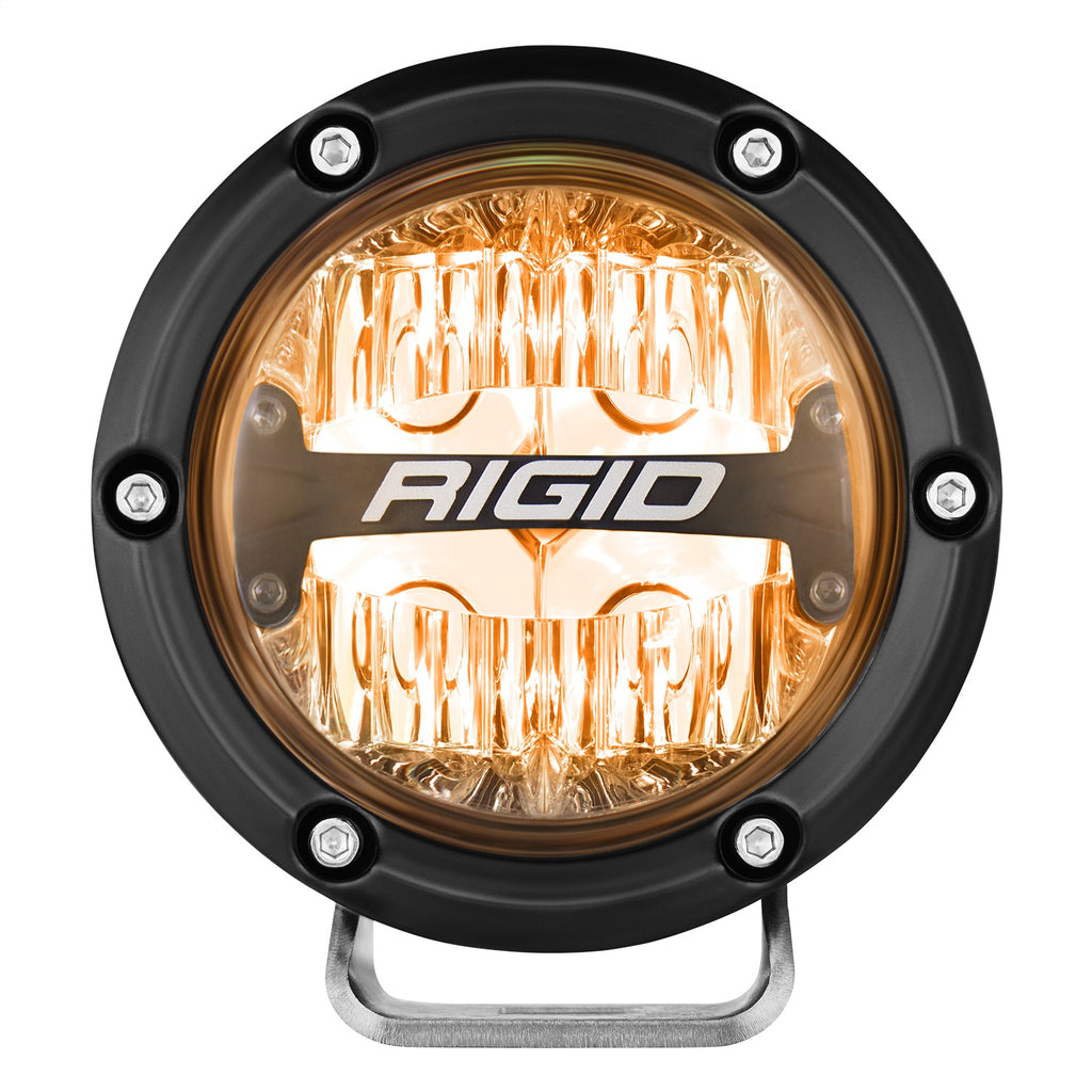 Rigid Industries 36401 360-SERIES 4in. OFF-ROAD LAMP; DRIVE BEAM; RGBW BACKLIGHT; SET/2