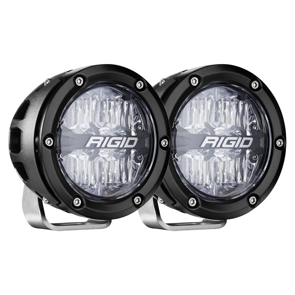 Rigid Industries 36401 360-SERIES 4in. OFF-ROAD LAMP; DRIVE BEAM; RGBW BACKLIGHT; SET/2