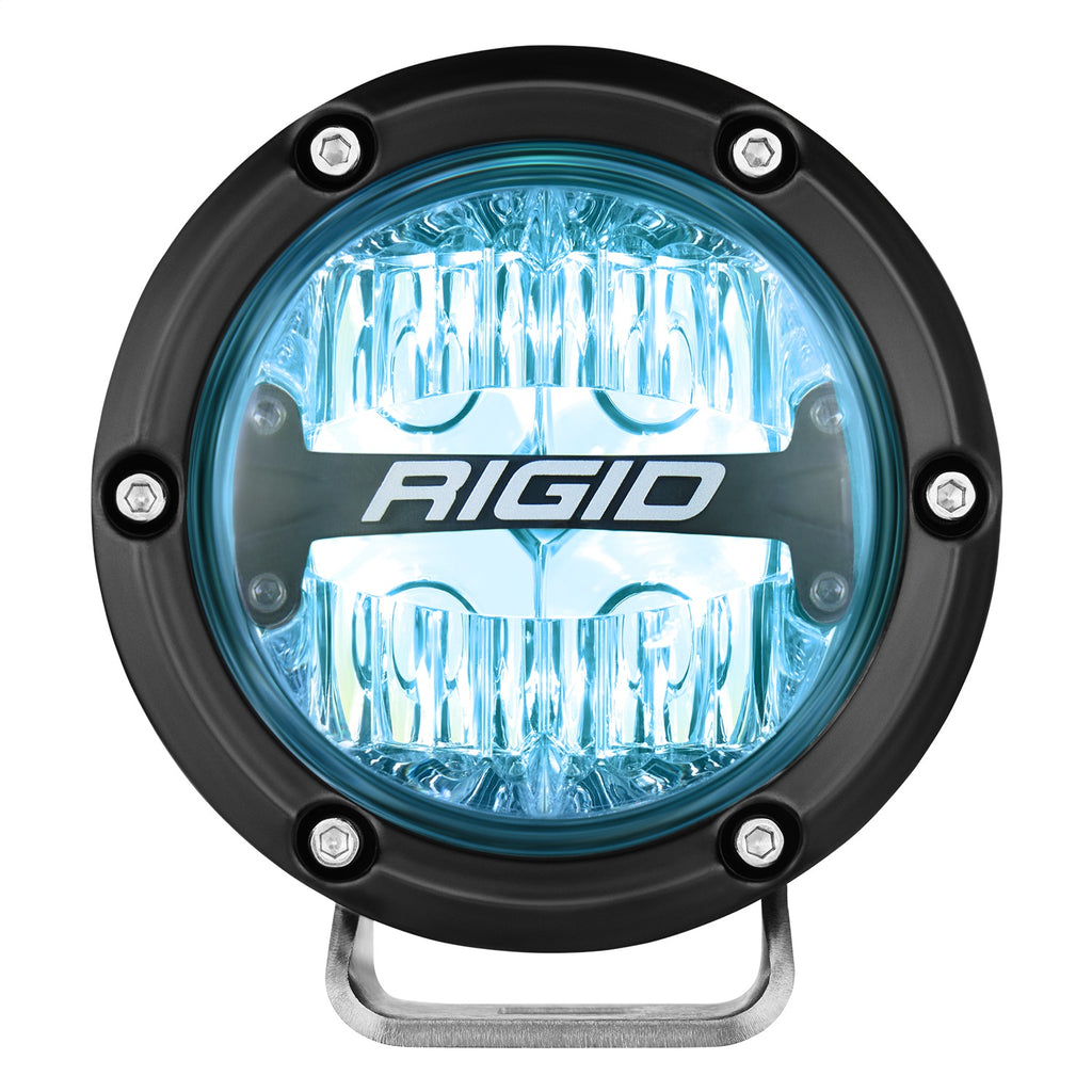 Rigid Industries 36401 360-SERIES 4in. OFF-ROAD LAMP; DRIVE BEAM; RGBW BACKLIGHT; SET/2