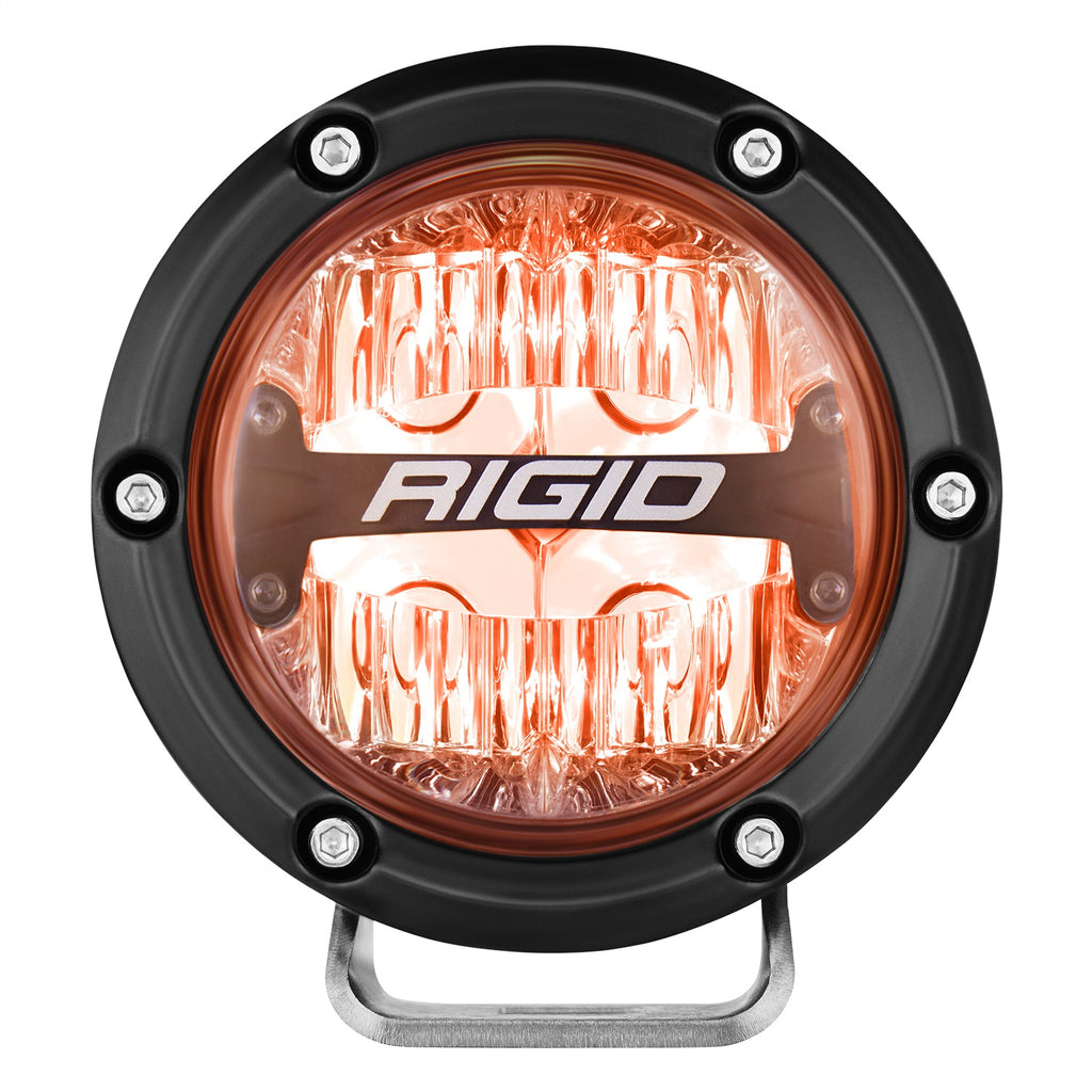 Rigid Industries 36401 360-SERIES 4in. OFF-ROAD LAMP; DRIVE BEAM; RGBW BACKLIGHT; SET/2