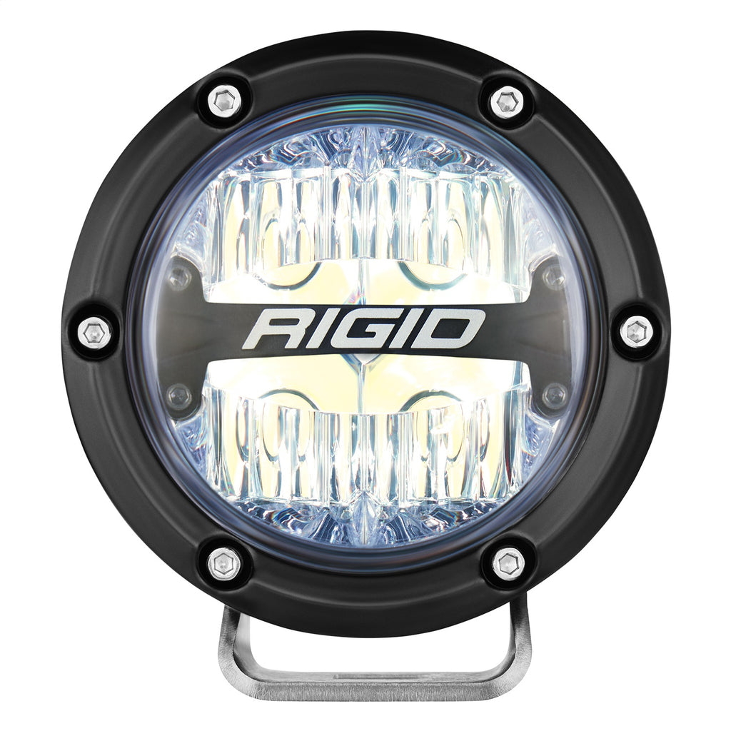 Rigid Industries 36401 360-SERIES 4in. OFF-ROAD LAMP; DRIVE BEAM; RGBW BACKLIGHT; SET/2