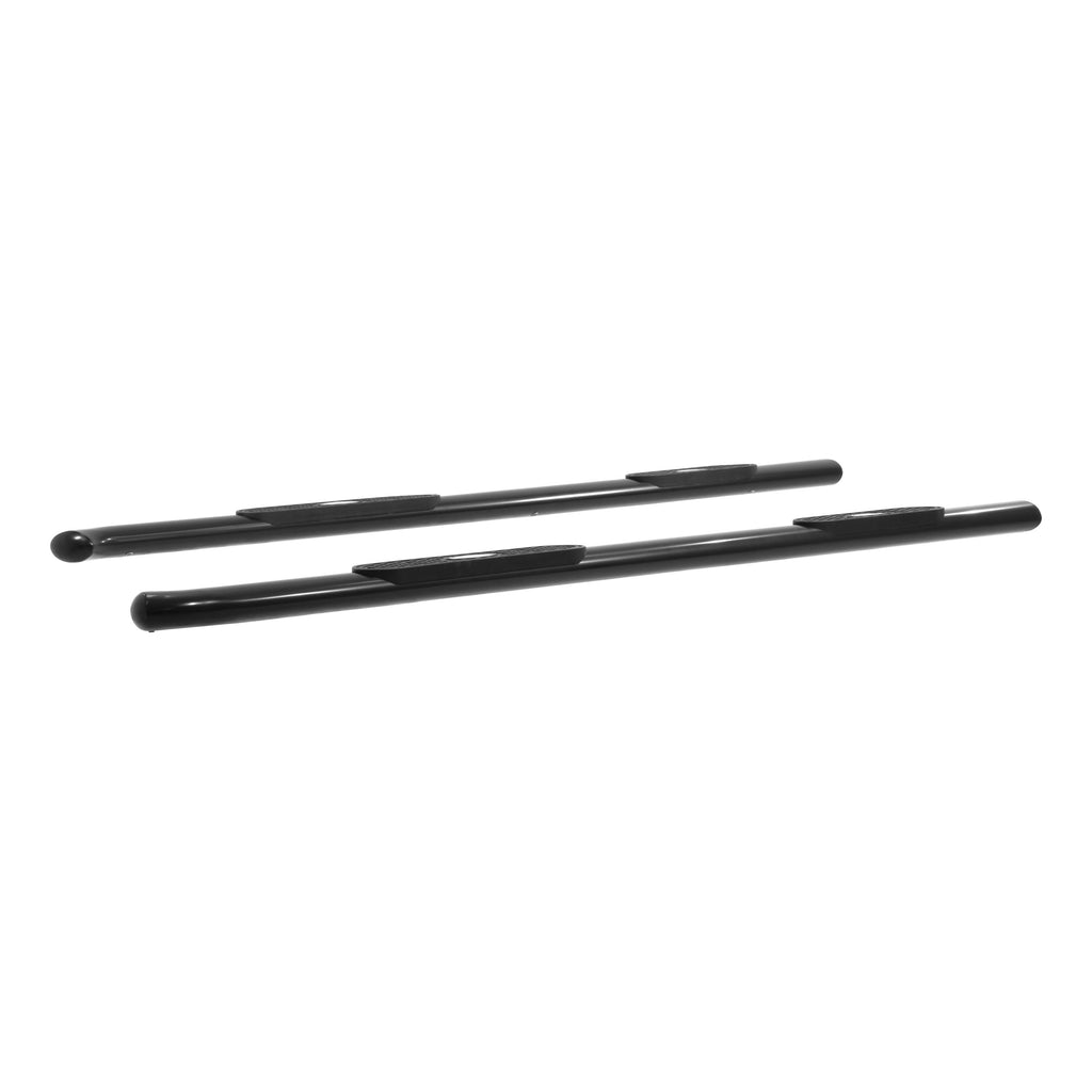 ARIES 364017 ARIES 364017 Oval Nerf Bars Wheel to Wheel (4 Inch Black Powder-Coated Steel) - Truck Part Superstore