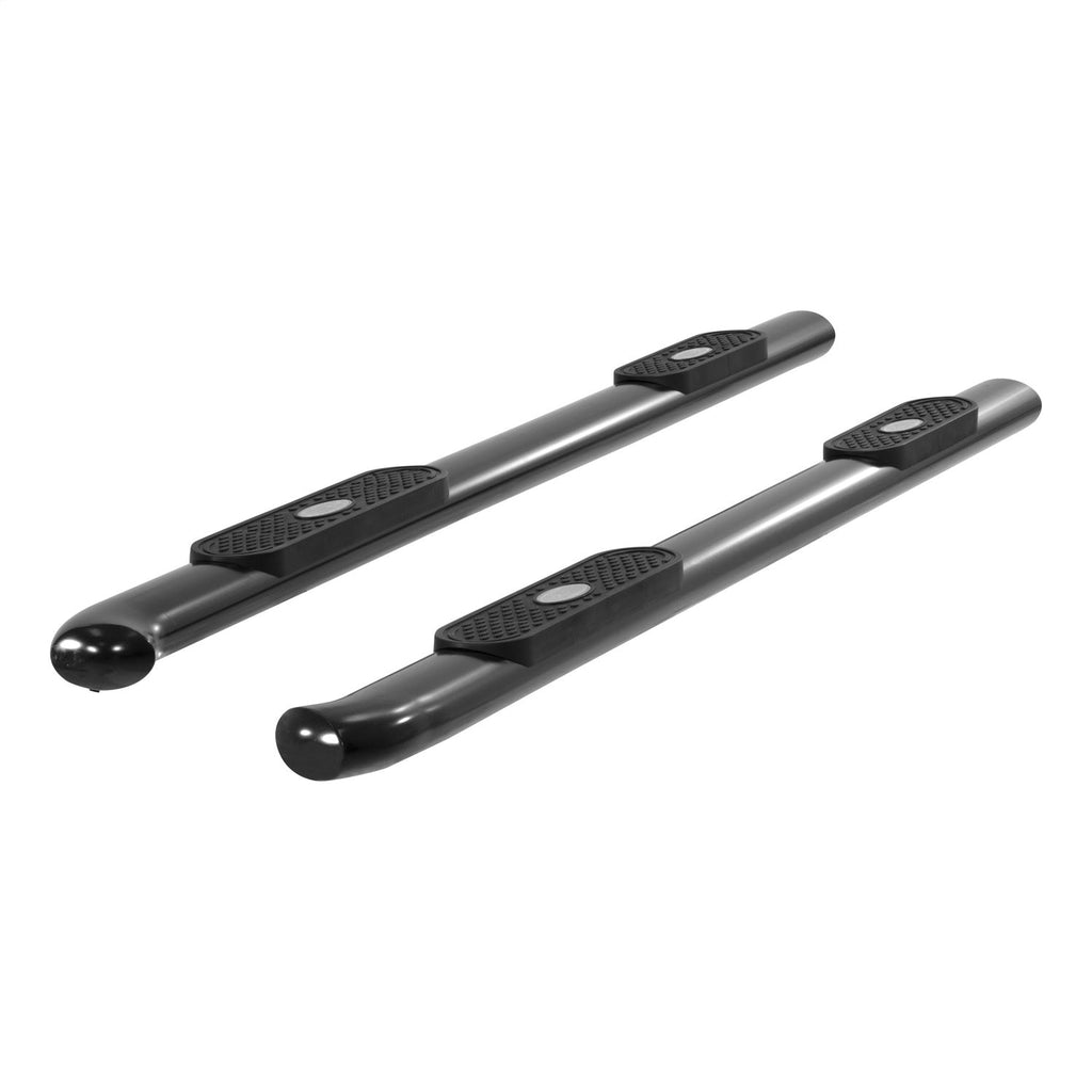 ARIES 364048 ARIES 364048 Oval Nerf Bars Wheel to Wheel (4 Inch Black Powder-Coated Steel) - Truck Part Superstore