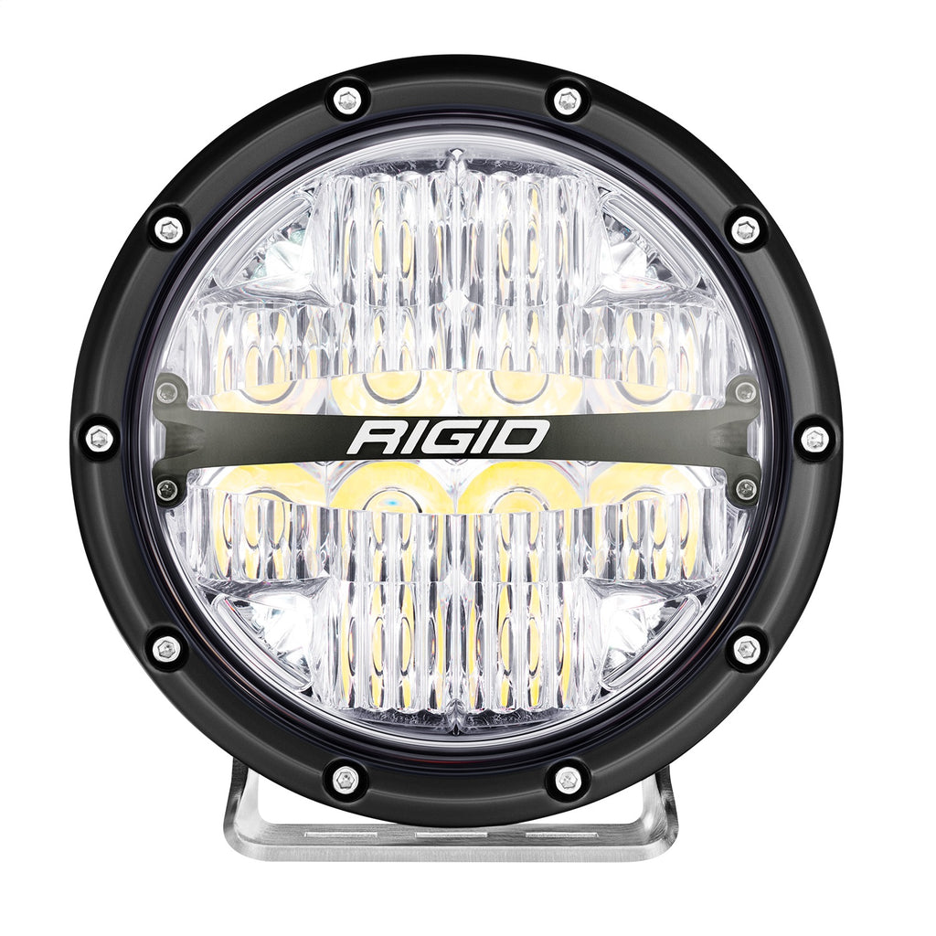 Rigid Industries 36411 360-SERIES 6in. OFF-ROAD LAMP; DRIVE BEAM; RGBW BACKLIGHT; SET/2