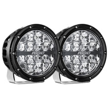Load image into Gallery viewer, Rigid Industries 36412 360-SERIES 6in. OFF-ROAD LAMP; SPOT BEAM; RGBW BACKLIGHT; SET/2