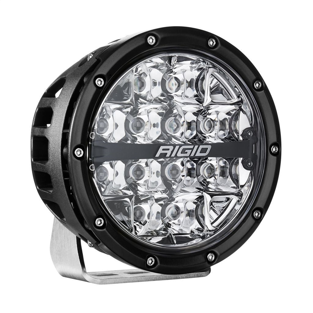 Rigid Industries 36412 360-SERIES 6in. OFF-ROAD LAMP; SPOT BEAM; RGBW BACKLIGHT; SET/2