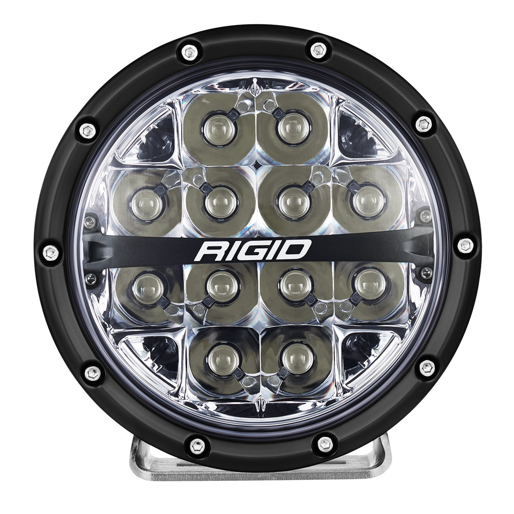 Rigid Industries 36412 360-SERIES 6in. OFF-ROAD LAMP; SPOT BEAM; RGBW BACKLIGHT; SET/2