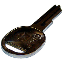 Load image into Gallery viewer, Crown Automotive Jeep Replacement 3641913 Blank Door Key for Select 1976-1991 Jeep CJs, YJ, XJ, MJ, SJ, J-Series