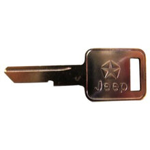Load image into Gallery viewer, Crown Automotive Jeep Replacement 3641914 Ignition Key Blank for Select Jeep YJ, CJ-5, CJ-7, CJ-8, XJ, MJ, SJ, J-Series