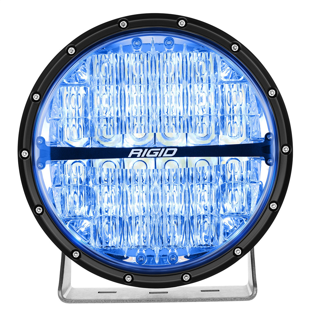 Rigid Industries 36421 360-SERIES 9in. OFF-ROAD LAMP; DRIVE BEAM; RGBW BACKLIGHT; SINGLE
