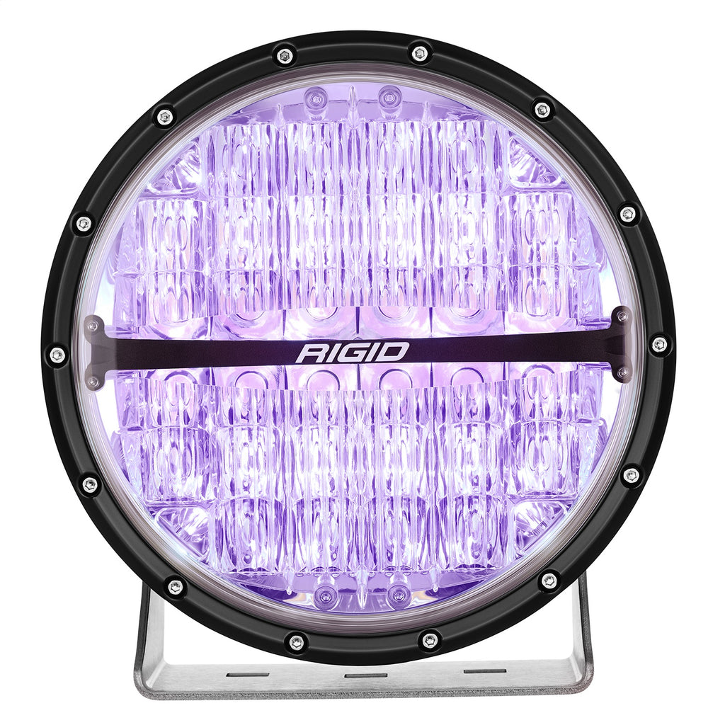 Rigid Industries 36421 360-SERIES 9in. OFF-ROAD LAMP; DRIVE BEAM; RGBW BACKLIGHT; SINGLE