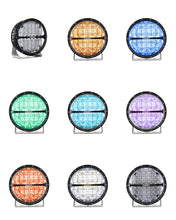 Load image into Gallery viewer, Rigid Industries 36421 360-SERIES 9in. OFF-ROAD LAMP; DRIVE BEAM; RGBW BACKLIGHT; SINGLE