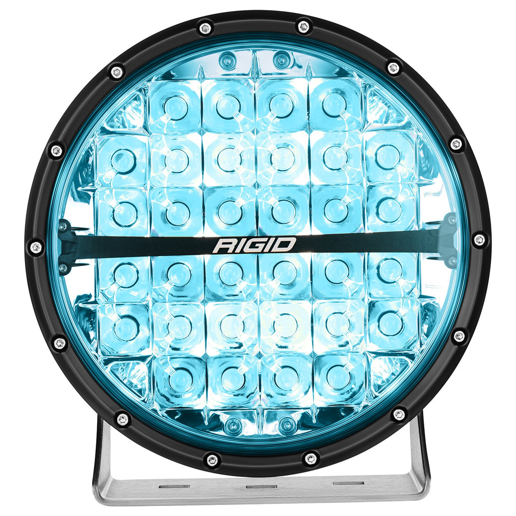 Rigid Industries 36422 360-SERIES 9in. OFF-ROAD LAMP; SPOT BEAM; RGBW BACKLIGHT; SINGLE