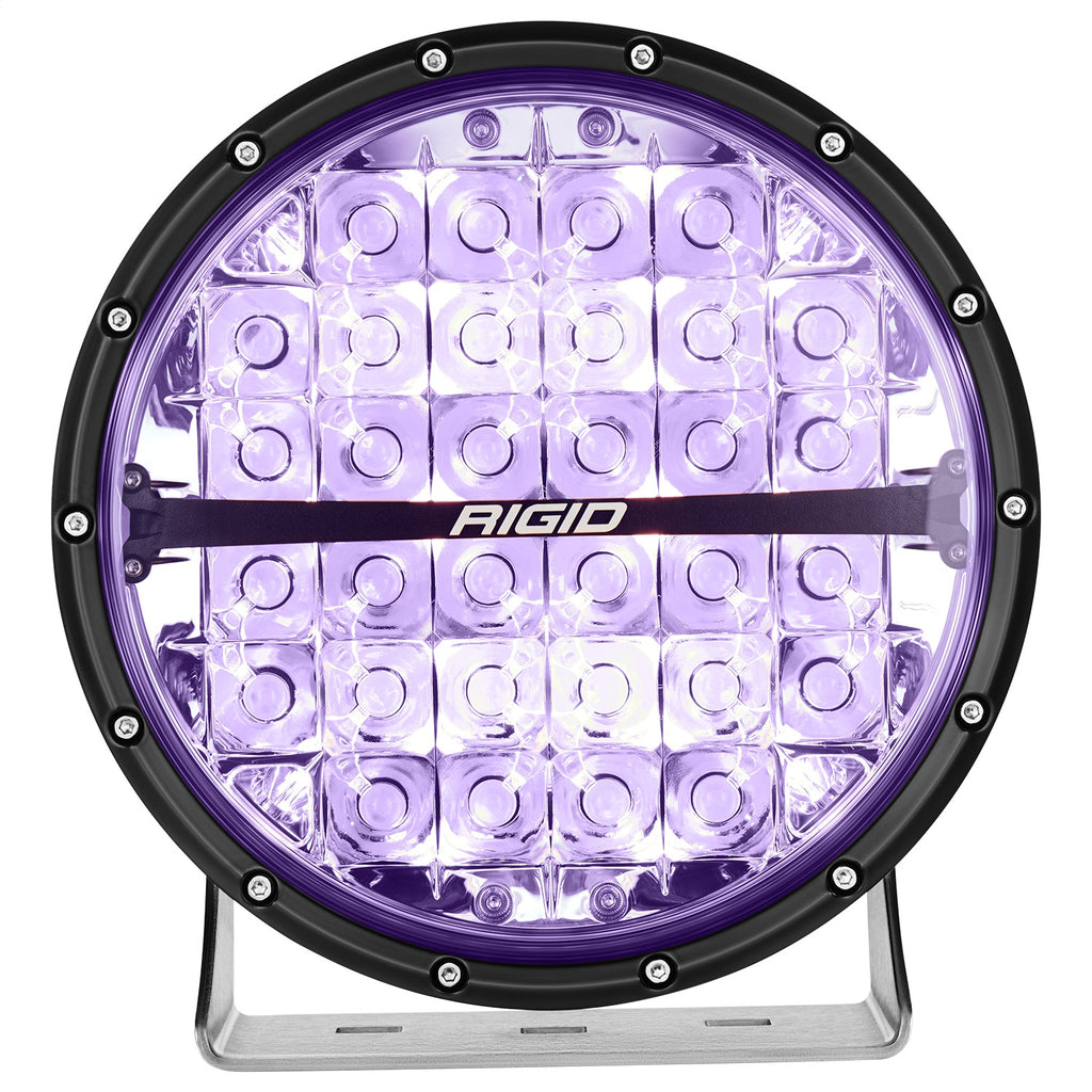 Rigid Industries 36422 360-SERIES 9in. OFF-ROAD LAMP; SPOT BEAM; RGBW BACKLIGHT; SINGLE