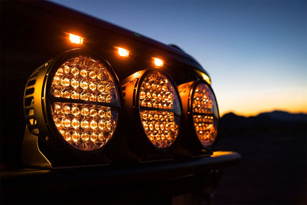Rigid Industries 36422 360-SERIES 9in. OFF-ROAD LAMP; SPOT BEAM; RGBW BACKLIGHT; SINGLE