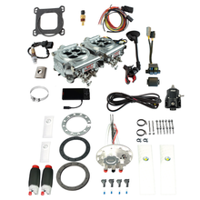 Load image into Gallery viewer, FiTech Fuel Injection 36465 Go EFI 2x4 1200 HP Bright Aluminum EFI System