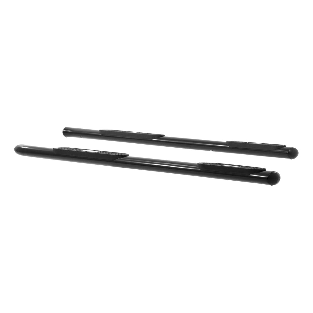 ARIES 365031 ARIES 365031 Oval Nerf Bars Wheel to Wheel (4 Inch Black Powder-Coated Steel) - Truck Part Superstore