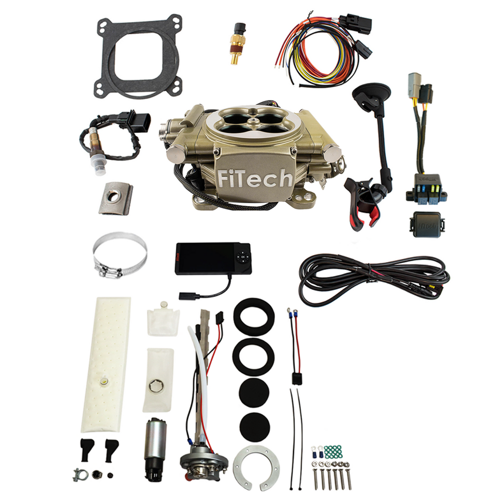 FiTech Fuel Injection 36505 Easy Street 600 HP Gold EFI System Master Kit