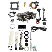 Load image into Gallery viewer, FiTech Fuel Injection 36562 Go EFI 2x4 625 HP Matte Black EFI System Master Kit