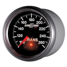 Load image into Gallery viewer, AutoMeter 3658 GAUGE, TRANS TEMP, 2 1/16", 100-260?F, STEPPER MOTOR W/PEAK &amp; WRN, SPORT-COMP II