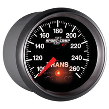Load image into Gallery viewer, AutoMeter 3658 GAUGE, TRANS TEMP, 2 1/16", 100-260?F, STEPPER MOTOR W/PEAK &amp; WRN, SPORT-COMP II