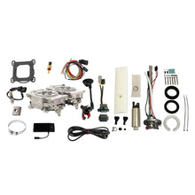 Load image into Gallery viewer, FiTech Fuel Injection 36661 Go EFI 2x4 625 HP Bright Aluminum EFI System Master Kit