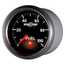 Load image into Gallery viewer, AutoMeter 3671 GAUGE, FUEL PRESS, 2 1/16", 100PSI, DIGITAL STPR MTR W/PK &amp; WRN, SPORT-COMP II