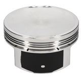 JE Pistons 367213 Piston Set, 2618, Inv Dome/Dish, 4.090 Bore, 1.280 CD, 0.927 Pin, Set of 8.