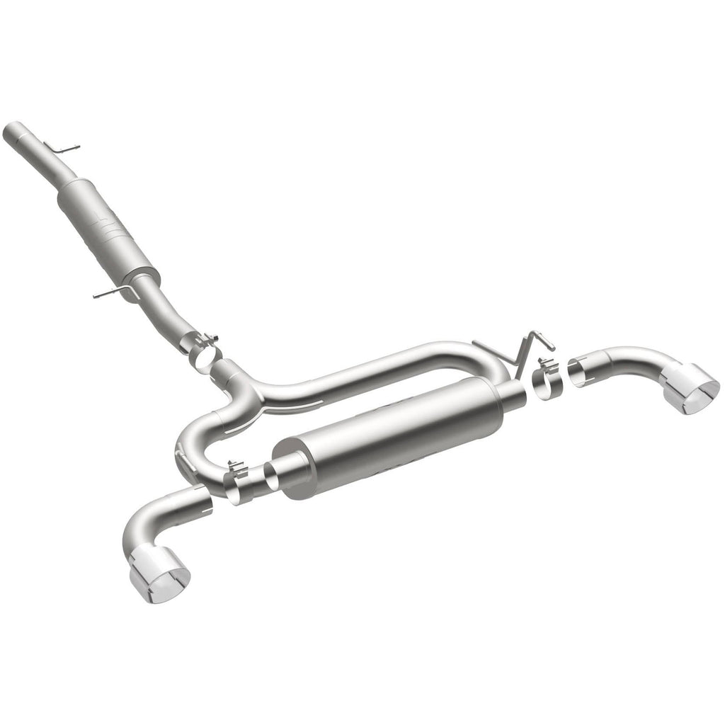 MagnaFlow Exhaust Products 16650 Touring Series Polished Cat-Back System for Select Volkswagen R32