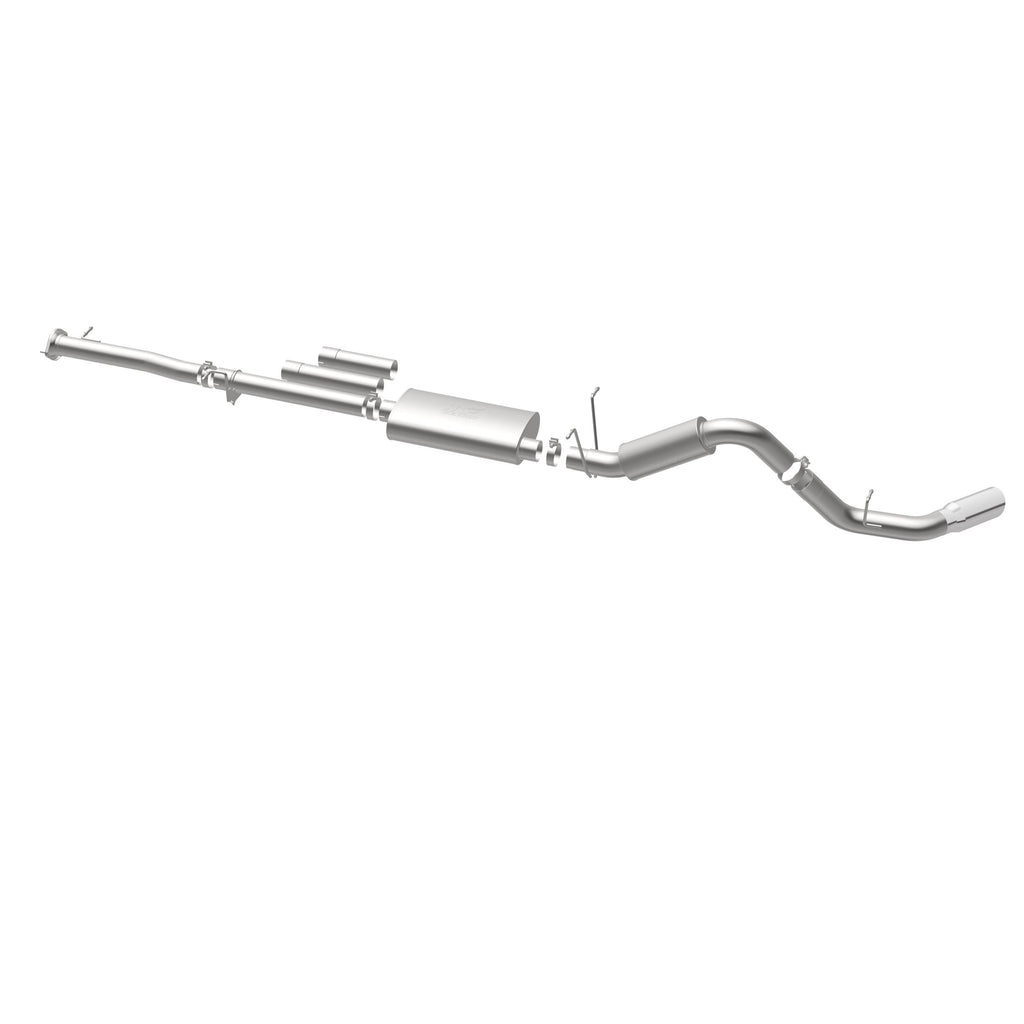 MagnaFlow Exhaust Products 19026 Street Series Polished Cat-Back System for Select Chevrolet Silverado HD, Chevrolet Silverado HD, GMC Sierra HD, GMC Sierra HD
