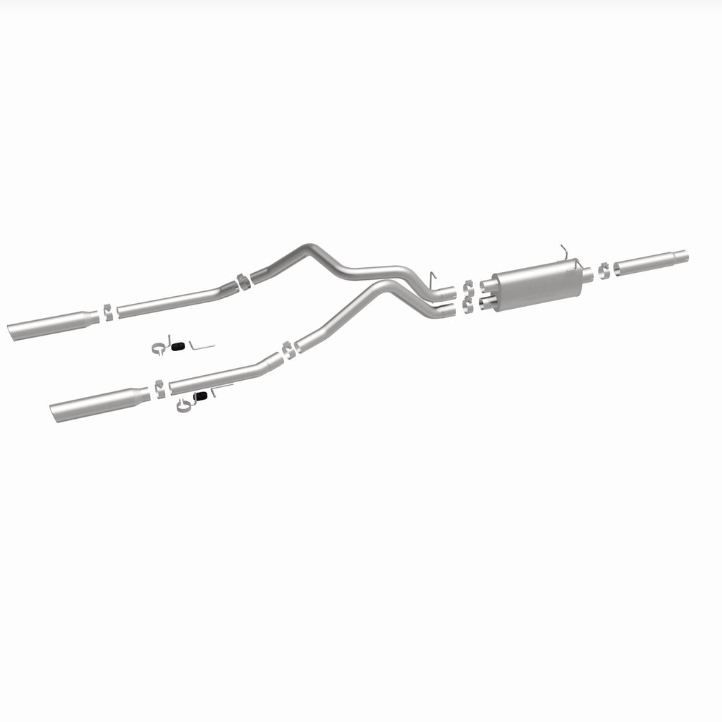 MagnaFlow Exhaust Products 15735 Street Series Polished Cat-Back System for Select Dodge Dakota