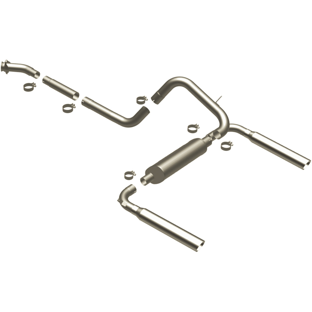 MagnaFlow Exhaust Products 16829 Street Series Polished Cat-Back System for Select Chevrolet Camaro, Pontiac Firebird