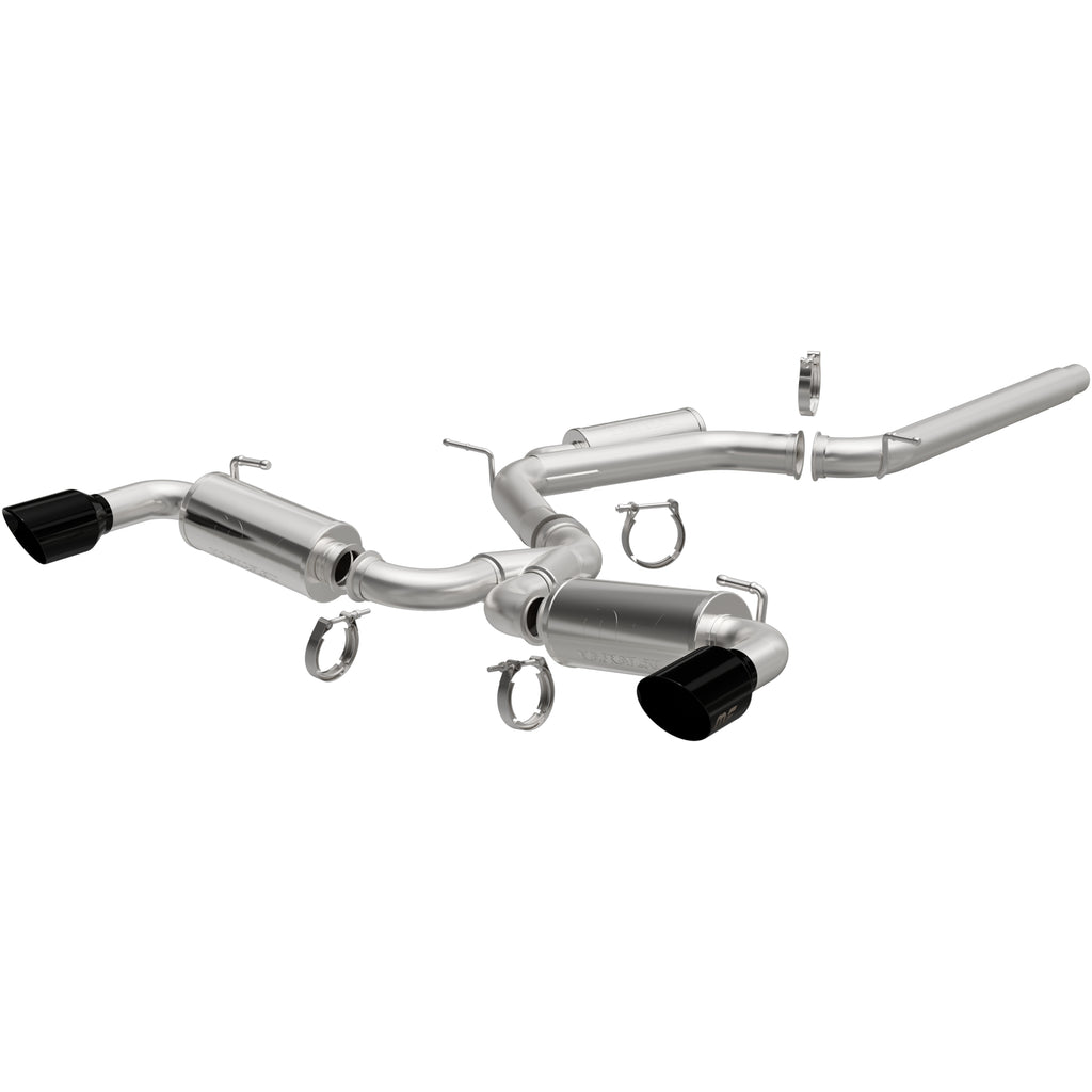 MagnaFlow Exhaust Products 19622 NEO Series Black Chrome Tips Cat-Back System for Select Volkswagen GTI