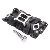 Edelbrock 27033 Black Performer EPS SBC W/Oil Fill Tube