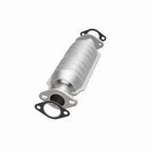Load image into Gallery viewer, MagnaFlow Exhaust Products 23242 Standard Grade Direct-Fit Catalytic Converter for Select Dodge Colt, Dodge Raider, Dodge Ram 50, Eagle Summit, Mitsubishi Mighty Max, Mitsubishi Mirage, Mitsubishi Montero, Plymouth Colt