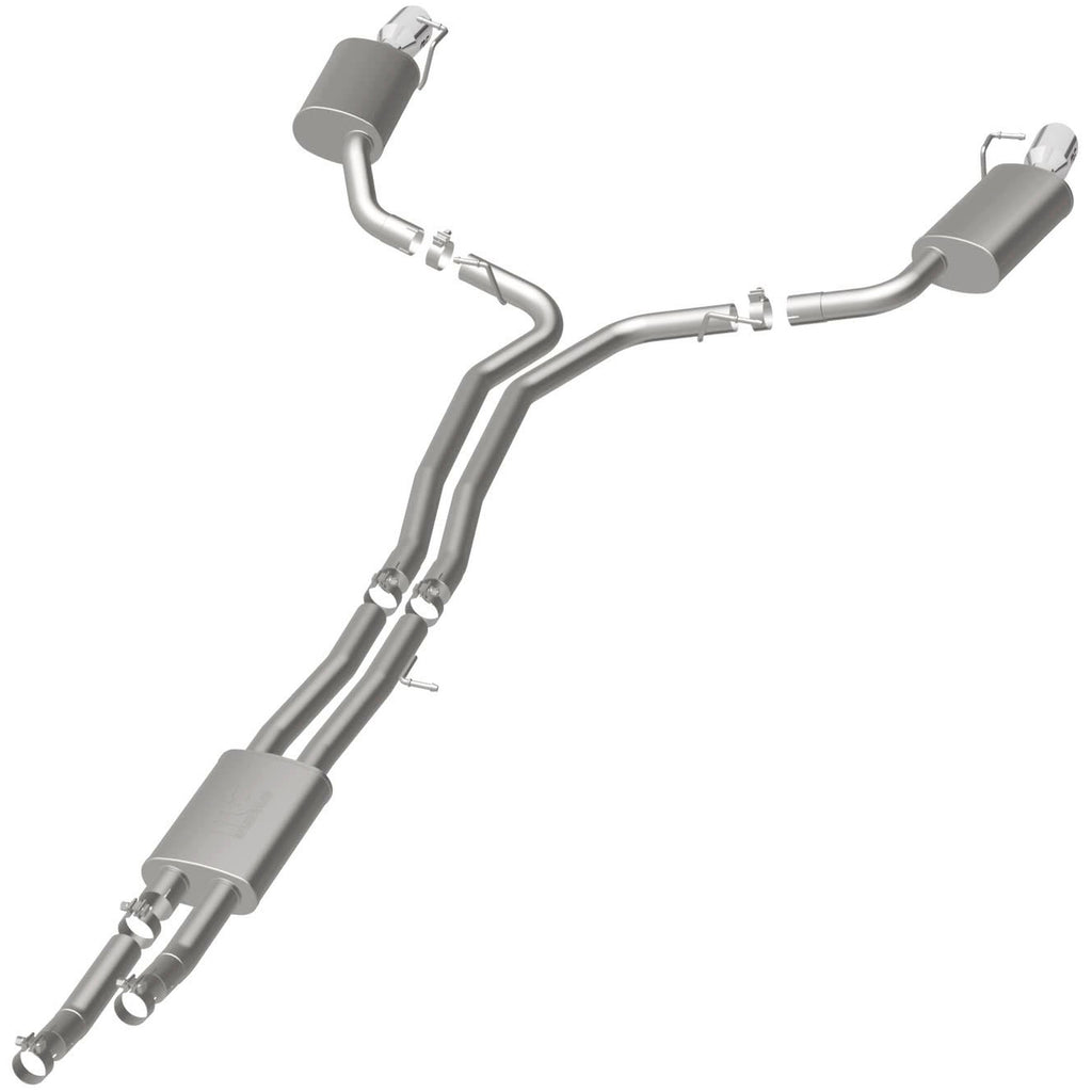 MagnaFlow Exhaust Products 16395 Street Series Polished Cat-Back System for Select Ford Flex