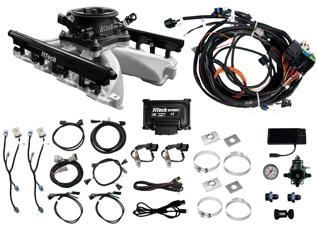 FiTech Fuel Injection 37015 Ultra Port LS EFI