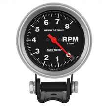 Load image into Gallery viewer, AutoMeter 3708 GAUGE, TACHOMETER, 2 5/8", 8K RPM, PEDESTAL, SPORT-COMP