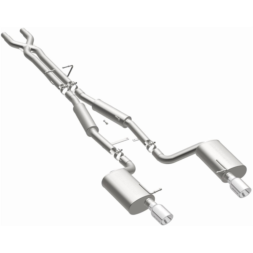MagnaFlow Exhaust Products 15326 Touring Series Polished Cat-Back System for Select Audi A4 Quattro
