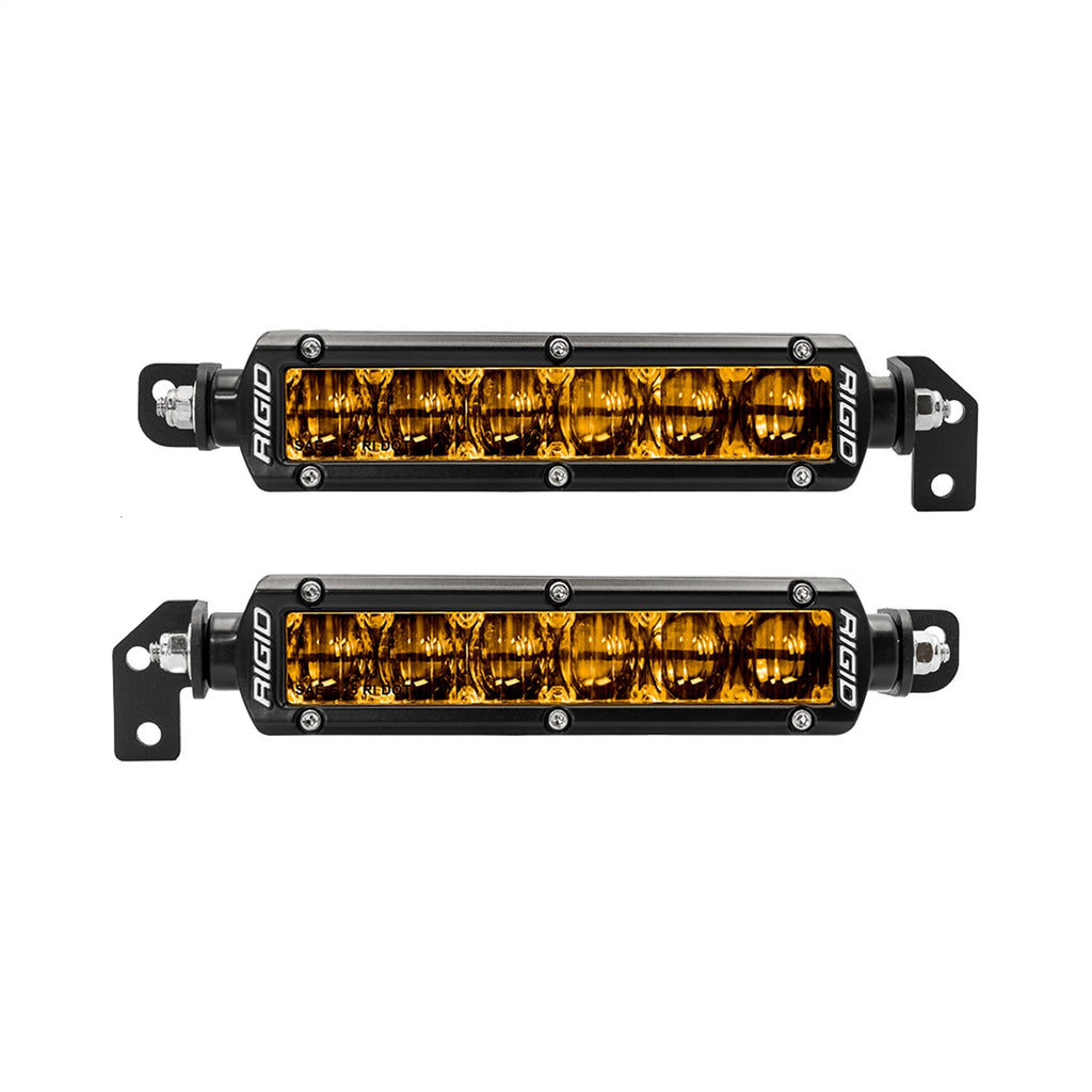 Rigid Industries 37201 2022+Toyota Tundra 6 Inch SR-Series Selective Yellow Fog Light Kit for Select Toyota Tundra