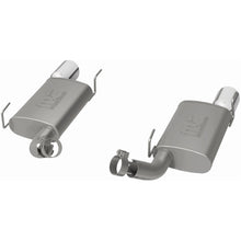 Load image into Gallery viewer, MagnaFlow Exhaust Products 15882 Street Series Polished Axle Back System for Select Ford Mustang
