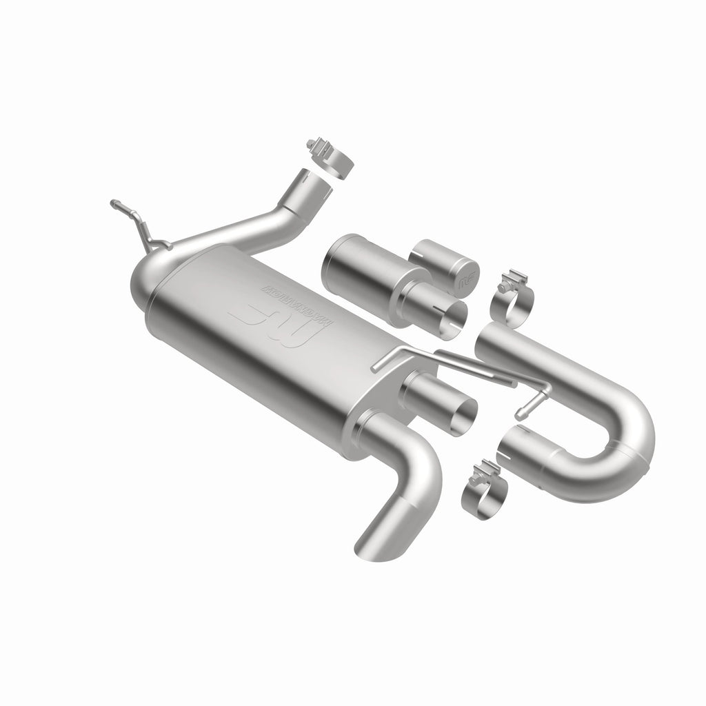 MagnaFlow Exhaust Products 19668 Overland Series Axle Back System for Select Jeep Wrangler, Jeep Wrangler JK