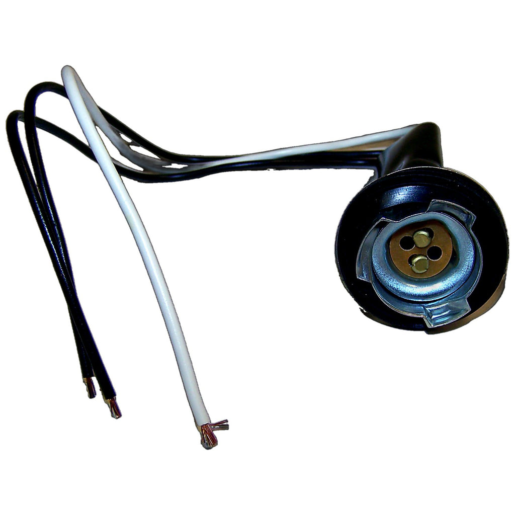 Crown Automotive Jeep Replacement 3764863 Parking Lamp Socket & Wiring for Select 76-96 Jeep  SJ, J-Series, XJ, MJ