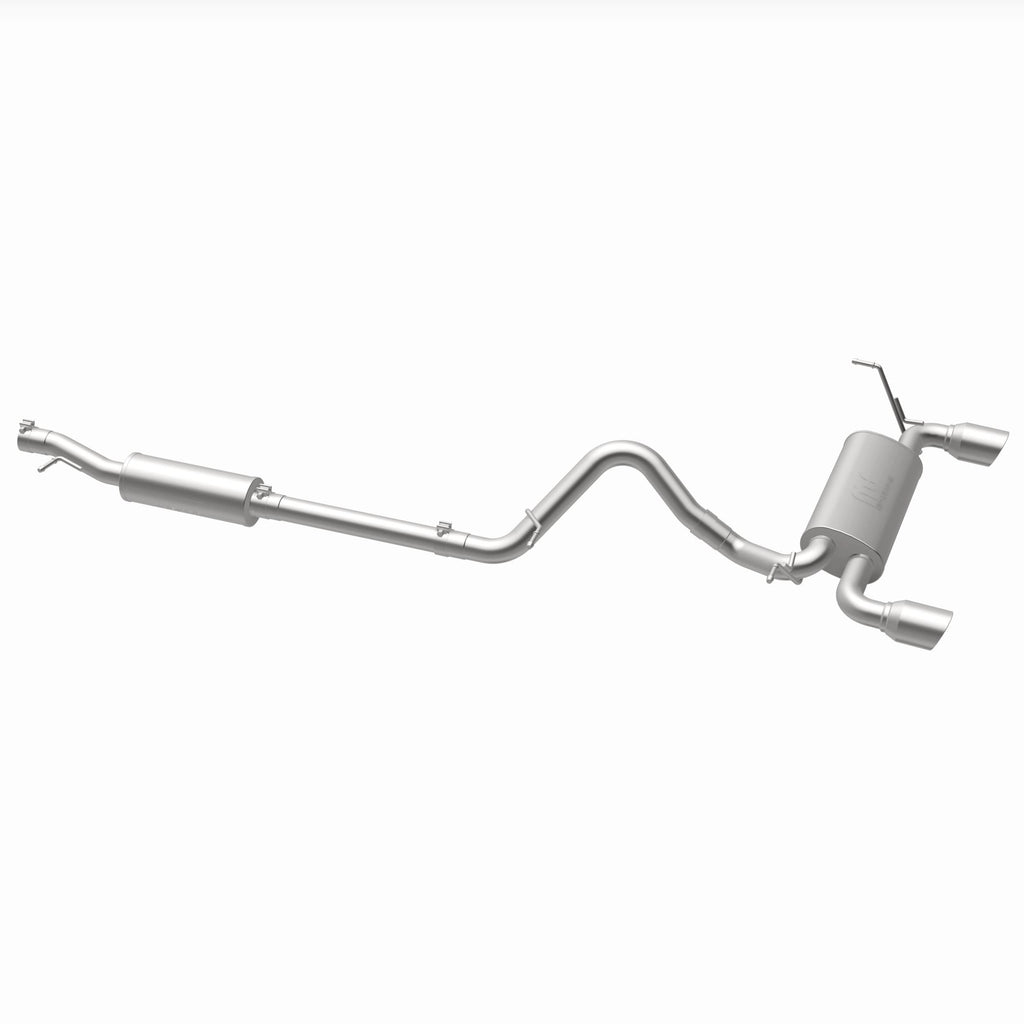 MagnaFlow Exhaust Products 19327 Street Series Black Coated Cat-Back System for Select Jeep Wrangler, Jeep Wrangler JK