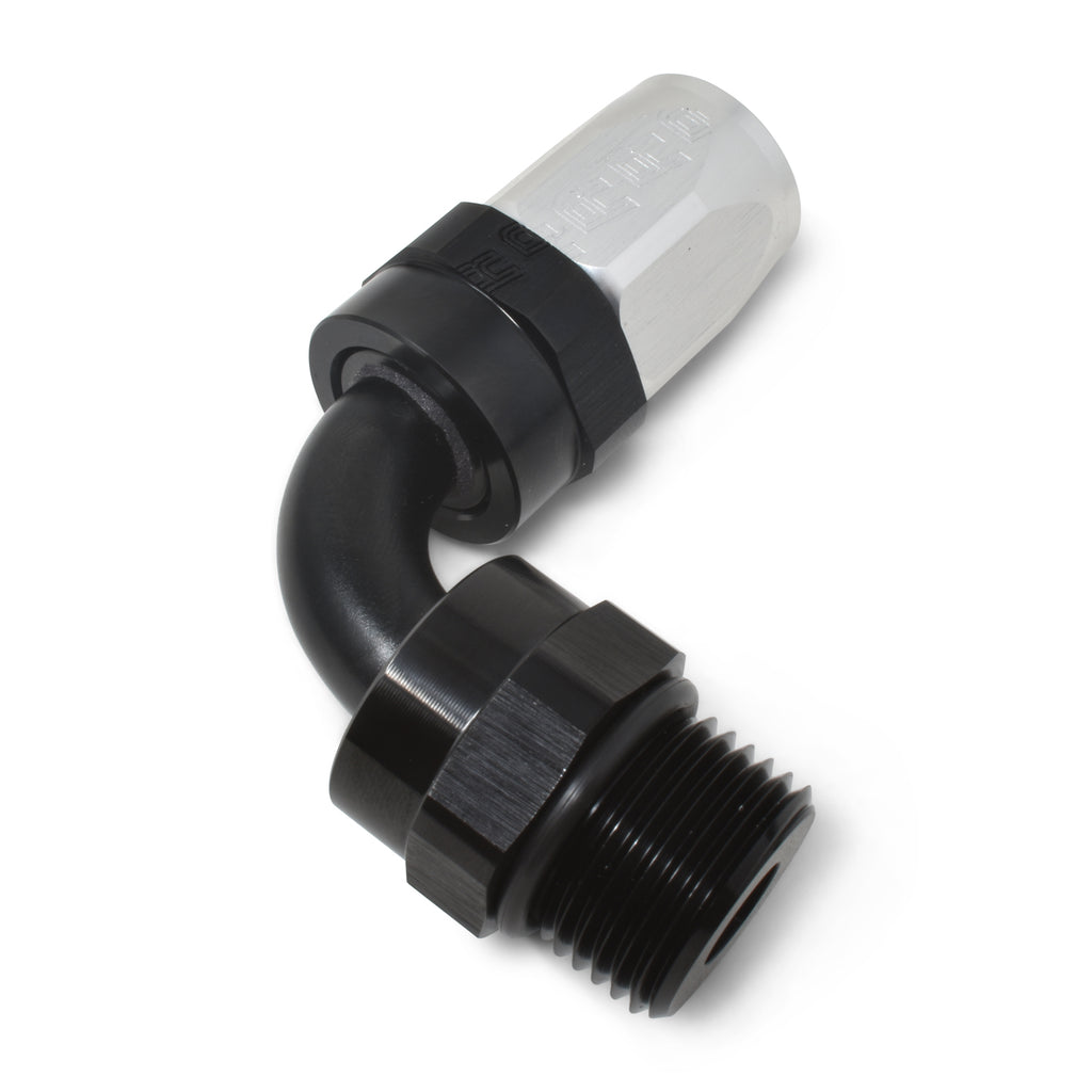 Performance-Hose-End-6-To-6-Radius-Inlet-Port-90-Deg-BlkClr
