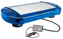 Load image into Gallery viewer, Wolo Horns 3775M-B OUTER LIMITS BLUE LENS- Low Profile Magnet Mount GEN III LED. Warning Light. 12 Volt. L-16.5&quot; x W-8.5&quot; x H-3.1/8&quot;